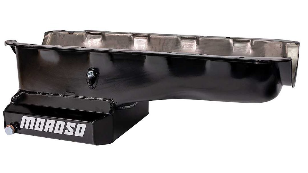 Moroso Oil Pan, For Use with Mark IV Big Block Chevy Engines/ Strokes Up to 4.250 Inch with Steel Rods or 4.090 Inch with Aluminum Rods – 20401