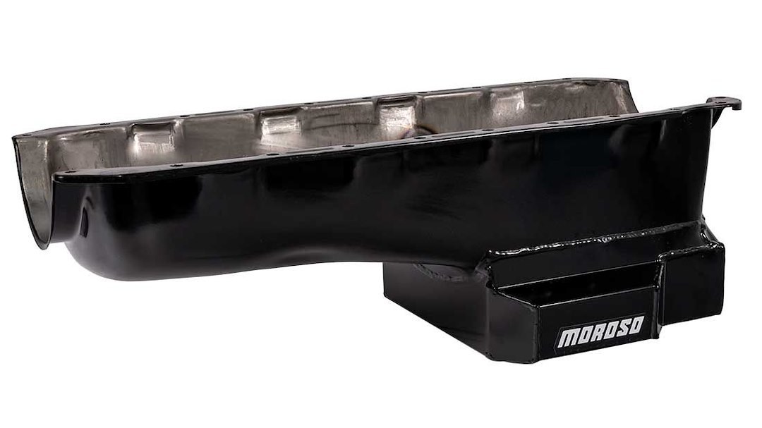 Moroso Oil Pan, For Use with Mark IV Big Block Chevy Engines/ Strokes Up to 4.250 Inch with Steel Rods or 4.090 Inch with Aluminum Rods – 20401