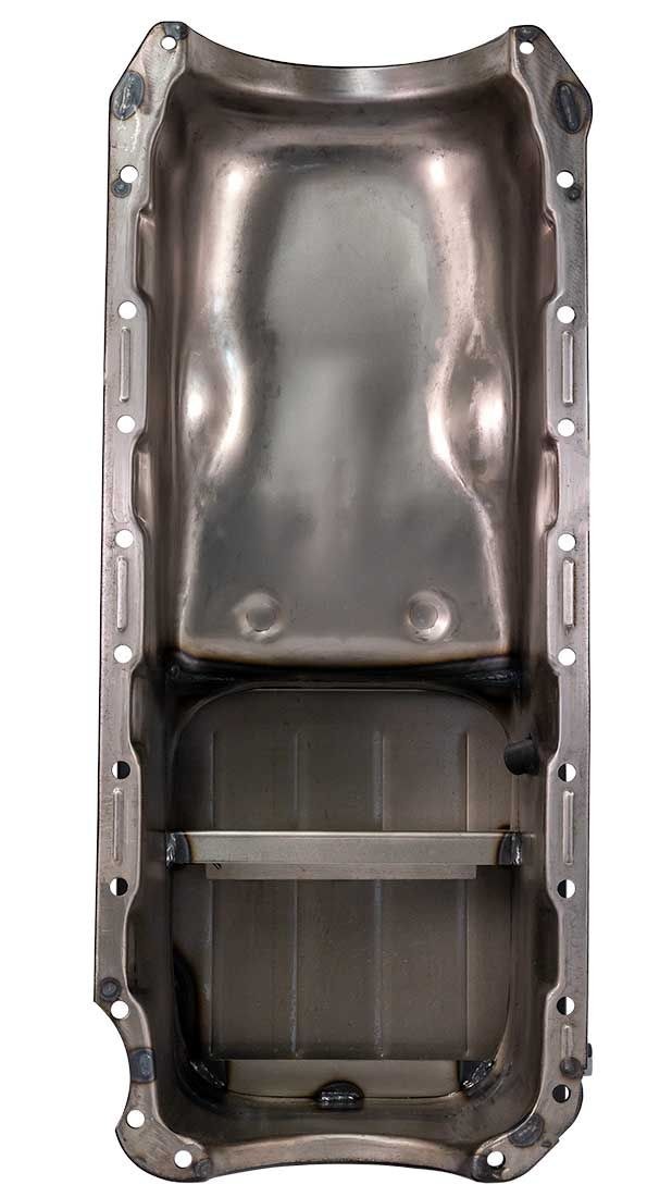 Moroso Oil Pan, For Use with Mark IV Big Block Chevy Engines/ Strokes Up to 4.250 Inch with Steel Rods or 4.090 Inch with Aluminum Rods – 20401