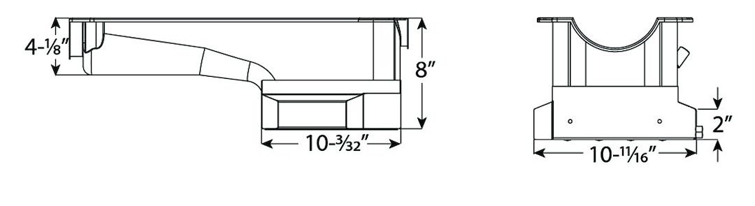 Moroso Oil Pan, For Use with Mark IV Big Block Chevy Engines/ Strokes Up to 4.250 Inch with Steel Rods or 4.090 Inch with Aluminum Rods – 20401
