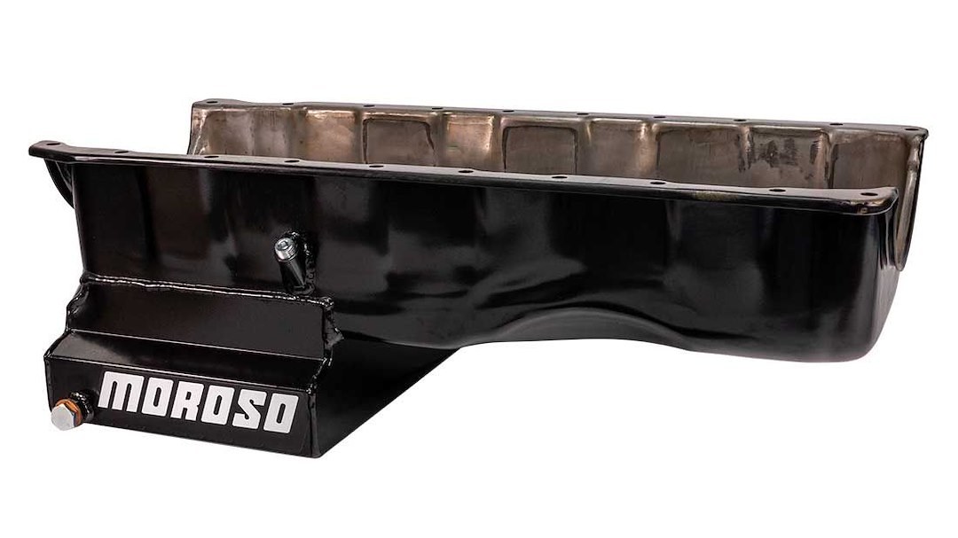 Moroso Oil Pan, For Use with Mark IV Big Block Chevy Engines, Street/ Strip, 6 Quarts, Without Windage Tray, Wet Sump – 20413