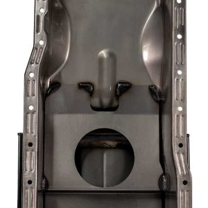 Moroso Oil Pan, Street Strip, For Use with Ford 351W Engine Blocks Without Front and Rear 4 Bolt Main Caps, 7 Quart Capacity, Front Sump – 20507