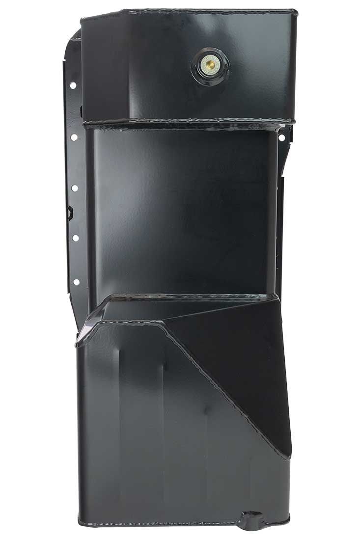 Moroso Oil Pan, For Use with Ford Small Block 289-302 Engines, 6 Quarts, Rear Wet Sump, 9 Inch Deep Sump, With Baffle, Powder Coated, Black – 20542