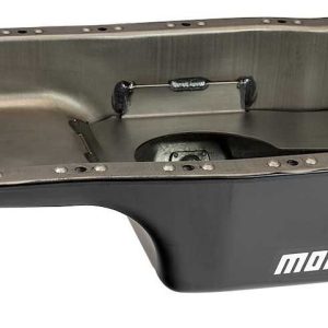 Moroso Oil Pan, For Use with Acura/ Honda B-Series Engines, Street/ Strip, 4 Quart, Wet Sump, 6 Inch Sump Depth, With Baffle, Powder Coated – 20911