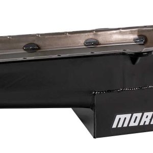Moroso Oil Pan, Circle Track, For Use with 1980 and Earlier Small Block Chevy Engines/ Up to 3.80 Inch Stroke with Steel Rods, 7 Quart – 21316