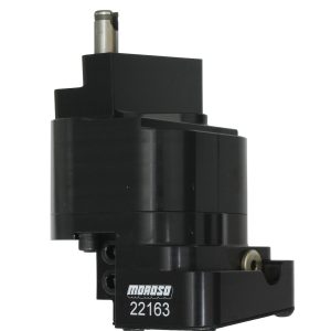 Moroso Oil Pump, Big Block Chevy/ with Up to 4-3/4 Inch Stroke with Aluminum Rods, Wet Sump, High Volume Pump with Pickup, Billet Aluminum – 22163