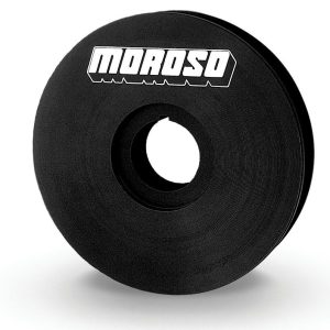 Moroso Crankshaft Pulley, V-Belt, 4.0 Inch Outside Diameter, Billet Aluminum – 23523