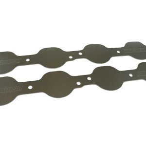Moroso Exhaust Pipe Cutout Block Off Plate, For Use with GM Ls Series Engine, Storage Plates, Set of 2 – 25157