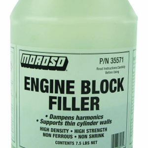 Moroso Engine Block Filler, Epoxy Based, Single One Gallon Container – 35571