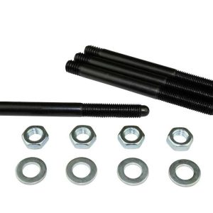Moroso Carburetor Stud Kit, Carburetor with 1/2 Inch Thick Flange Base with a 2 Inch Spacer or with 3 or 4, 1/2 Inch Spacers – 37961