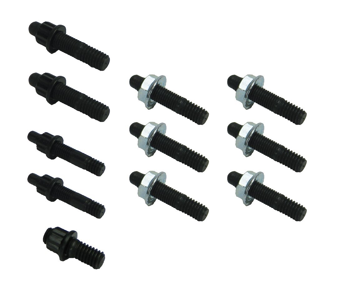 Moroso Oil Pan Stud, Big Block Chevy, With 12 Point Nuts, Heat Treated Grade 8 Steel – 38361