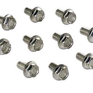 Moroso Timing Cover Bolt, Big Block Chevy, Chevy Small Block, 90 Degree V6, Hex, Cadmium Plated, Grade 8 Steel – 38590