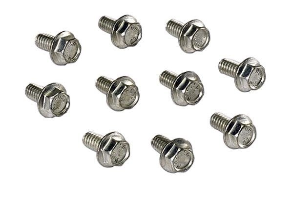 Moroso Timing Cover Bolt, Big Block Chevy, Chevy Small Block, 90 Degree V6, Hex, Cadmium Plated, Grade 8 Steel – 38590