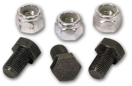Moroso Torque Converter Bolt, Turbo 350,400 Flex Plate Without Tapped Holes, 5/8 Inch Length, 3/8 Inch – 24 Thread – 38764