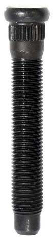 Moroso Wheel Stud, 7/16 Inch – 20 Thread, 2-7/8 Inch Thread Length, 0.480 Inch Knurl Length, Set of 5 – 46150