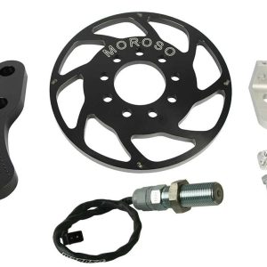 Moroso Ignition Crank Trigger Kit, Big Block Chevy with 8 Inch Diameter Harmonic Balancer, With Trigger Wheel/ Sensor/ Adjuster Arm – 60008