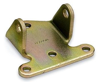 Moroso Motor Mount, Solid Style, 0.188 Inch Thick, Zinc Plated, Steel, Set of 2, Replaces OEM 3962748 – 62510
