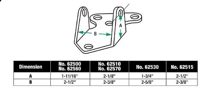 Moroso Motor Mount, Solid Style, 0.188 Inch Thick, Zinc Plated, Steel, Set of 2, Replaces OEM 3962748 – 62510