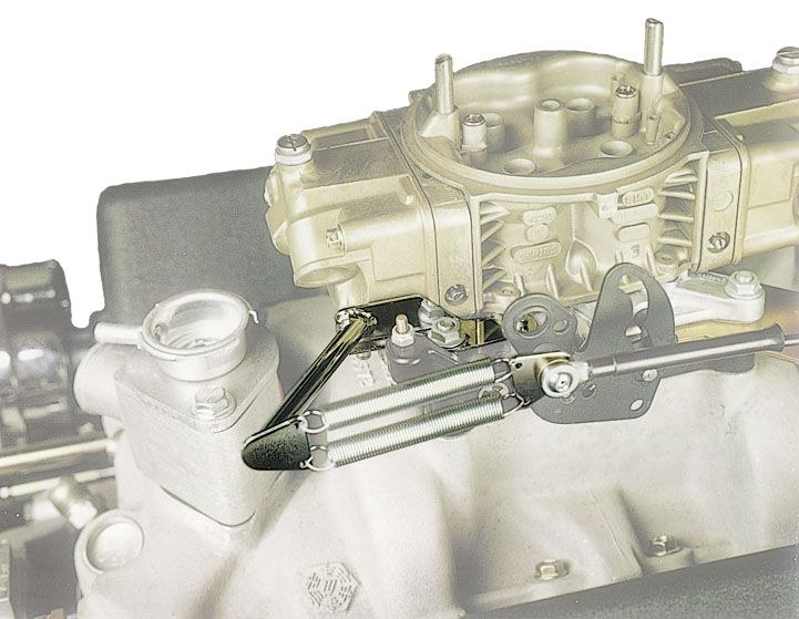Moroso Carburetor Throttle Return Spring, Chrome, One Set of Heavy and One Set of Light Springs – 64927
