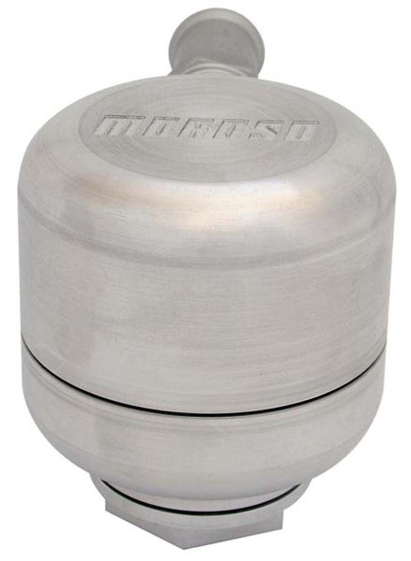 Moroso Crankcase Breather Cap, Circle, Twist-IN Style – 68788