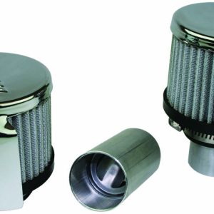 Moroso Crankcase Breather Filter, Weld-IN, With Deflector Shield – 68800
