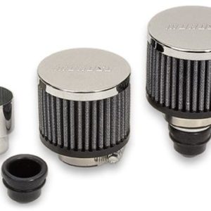 Moroso Crankcase Breather Filter, Clamp, Without Deflector Shield – 68810
