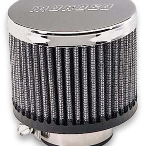 Moroso Crankcase Breather Filter, Clamp-On Type, 1-1/2 Inch Inside Diameter, Without Deflector Shield – 68816