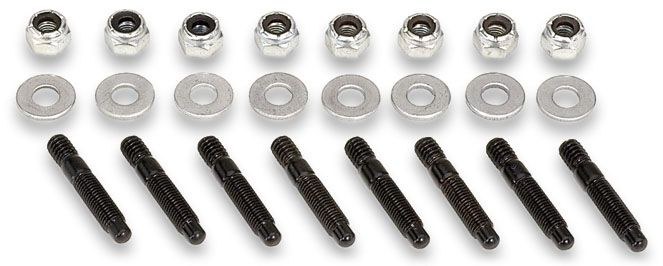 Moroso Valve Cover Stud, Chevy Small Block, 1-1/2 Inch Length, 1/4 Inch – 20 Thread, Hex Head – 68830