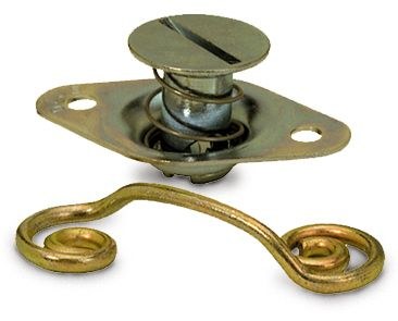 Moroso Quarter Turn Fastener, Slot Head, 0.500 Inch Medium Body, 0.198 Inch to 0.233 Inch Grip Range – 71500