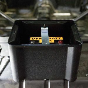 Moroso Battery Box, 13-1/8 Inch Width, 11-1/8 Inch Depth, 11-1/8 Inch Height, Black, Polyethylene – 74051