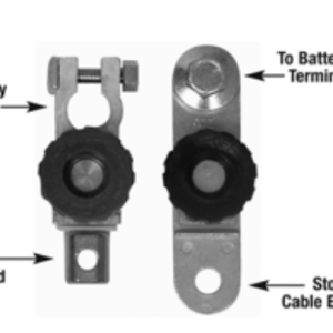 Moroso Battery Disconnect Switch, Quick Disconnect Switch, 100 Amps – 74103
