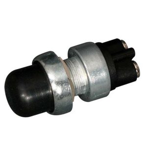 Moroso Push Button Switch, Momentary, 35 Amps, Panel Mount – 74120
