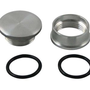 Moroso Radiator Cap, Round, Without Safety Cap, Aluminum – 85282