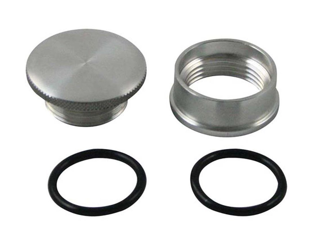 Moroso Radiator Cap, Round, Without Safety Cap, Aluminum – 85282