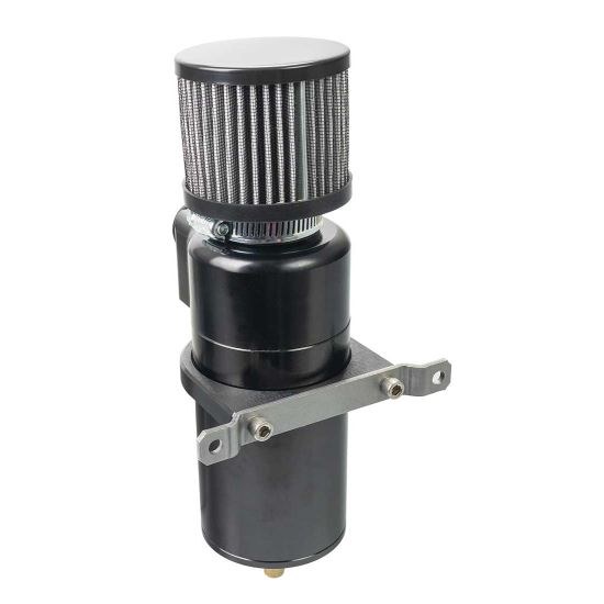 Moroso Catch Can, Capture the Excess Crankcase Vapors and the Residual Oil Mist from Reentering the Intake Track – 85413