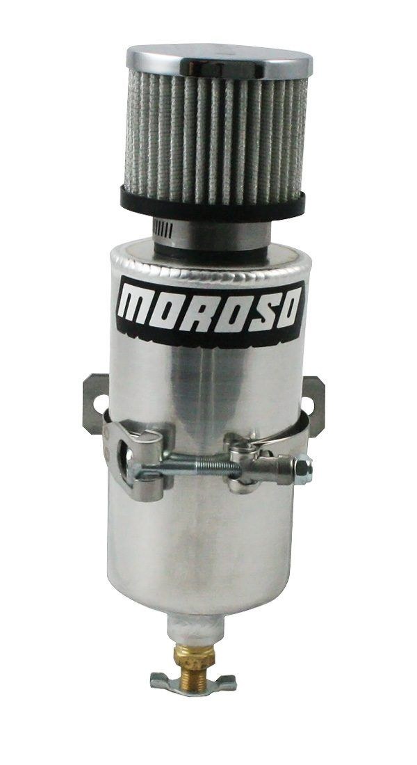 Moroso Catch Can, For Storing Excess Oil, Single 3/8 NPT Female Fitting – 85470