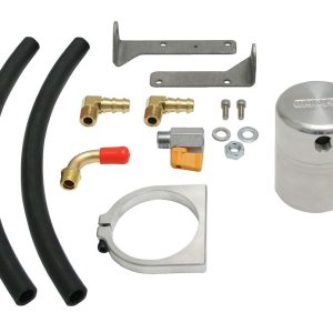 Moroso Catch Can, Capture the Excess Crankcase Vapors and the Residual Oil Mist from Reentering the Intake Track – 85472