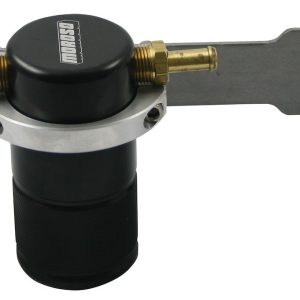 Moroso Catch Can, Capture the Excess Crankcase Vapors and the Residual Oil Mist from Reentering the Intake Track, Black Anodized – 85603