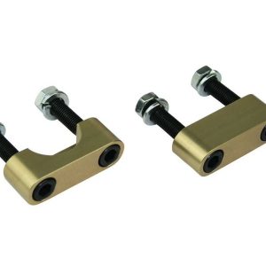 Moroso Universal Joint Retainer Girdle, 1-1/16 Inch Diameter Cap, Anodized, Gold, 7075-T6 Aluminum – 85800