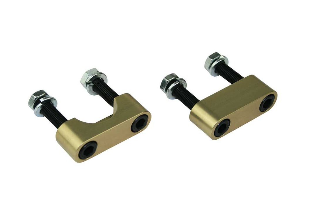 Moroso Universal Joint Retainer Girdle, 1-1/16 Inch Diameter Cap, Anodized, Gold, 7075-T6 Aluminum – 85800