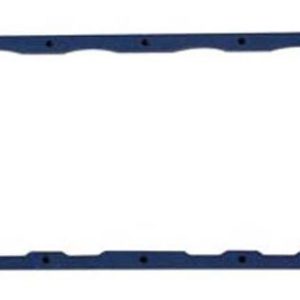 Moroso Valve Cover Gasket, 40 Durometer 100 Percent Pure Silicone Molded Over and Vulcanized to a Rigid Steel Frame, 3/16 Inch Thick, Set of 2 – 93020