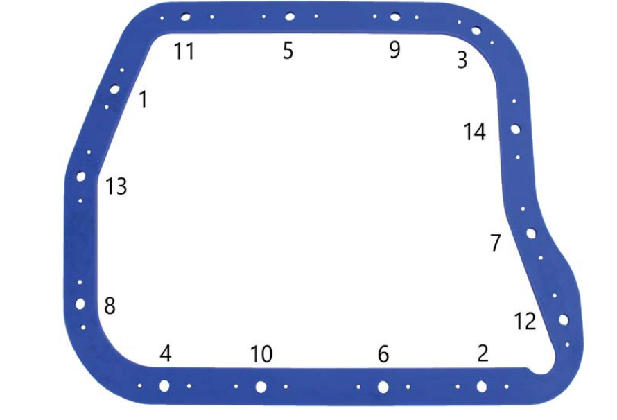 Moroso Auto Trans Fluid Pan Gasket, 3/16 Inch Thick, 40 Durometer Rubber That Is Vulcanized to a Rigid Steel Frame. – 93110