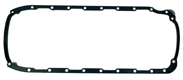 Moroso Oil Pan Gasket, For Use with Mark 4 Big Block Chevy Engines, Steel Reinforced/ One Piece Design, Without Oil Pan Bolts – 93153