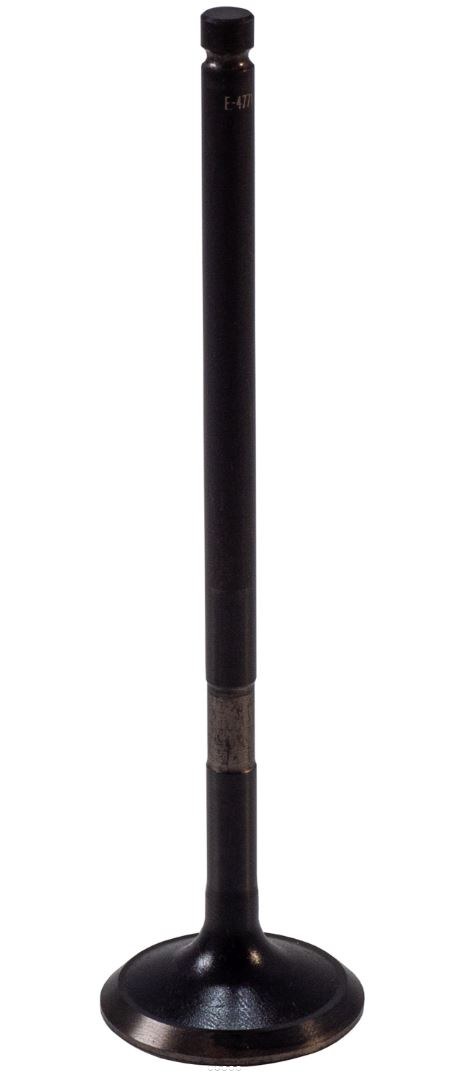 Melling Exhaust Valve, 1.239 Inch Valve Head Diameter, 0.234 Inch Valve Stem Diameter, Single Groove, 4.748 Inch Overall Length, Steel – V5807