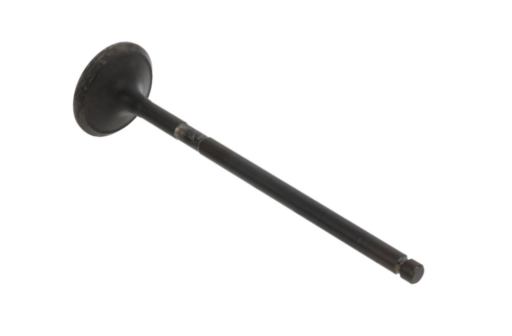 Melling Exhaust Valve, 1.239 Inch Valve Head Diameter, 0.234 Inch Valve Stem Diameter, Single Groove, 4.748 Inch Overall Length, Steel – V5807