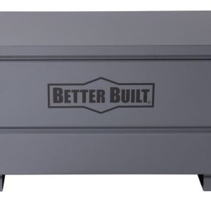 Better Built Tool Box, Chest, Single Lid, Powder Coated, Gray, Steel, 48 Inch Length X 24 Inch Width X 28 Inch Height, 18.7 Cubic Foot – 2048-BB