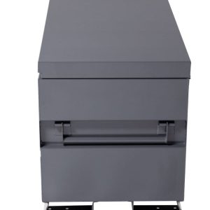Better Built Tool Box, Chest, Single Lid, Powder Coated, Gray, Steel, 48 Inch Length X 24 Inch Width X 28 Inch Height, 18.7 Cubic Foot – 2048-BB