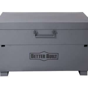 Better Built Tool Box, Low Profile Piano Box, Single Lid, Powder Coated, Gray, Steel, 60 Inch Length X 30 Inch Width X 34.3 Inch Height – 2069-BB