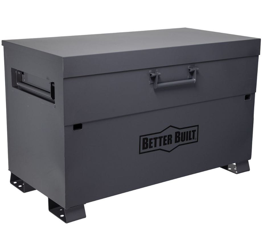 Better Built Tool Box, Low Profile Piano Box, Single Lid, Powder Coated, Gray, Steel, 60 Inch Length X 30 Inch Width X 34.3 Inch Height – 2069-BB