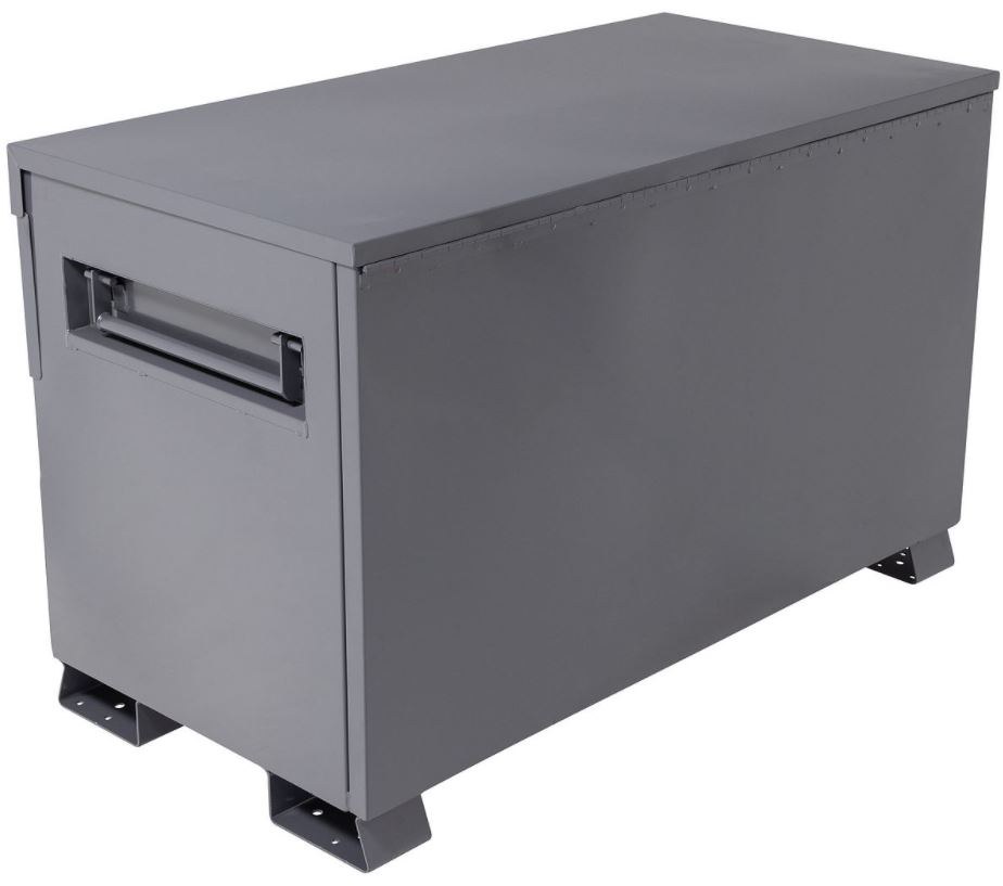 Better Built Tool Box, Low Profile Piano Box, Single Lid, Powder Coated, Gray, Steel, 60 Inch Length X 30 Inch Width X 34.3 Inch Height – 2069-BB